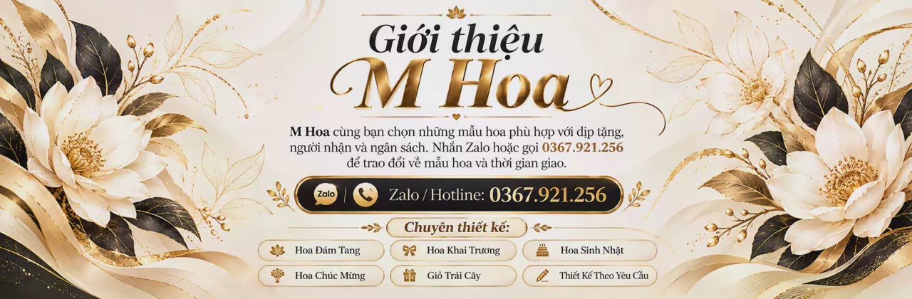 Ảnh bìa Shop hoa tươi Xã Thư Lâm - Chăm chút món quà từ sắc hoa